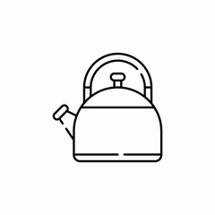 kettle tea icon sign vector