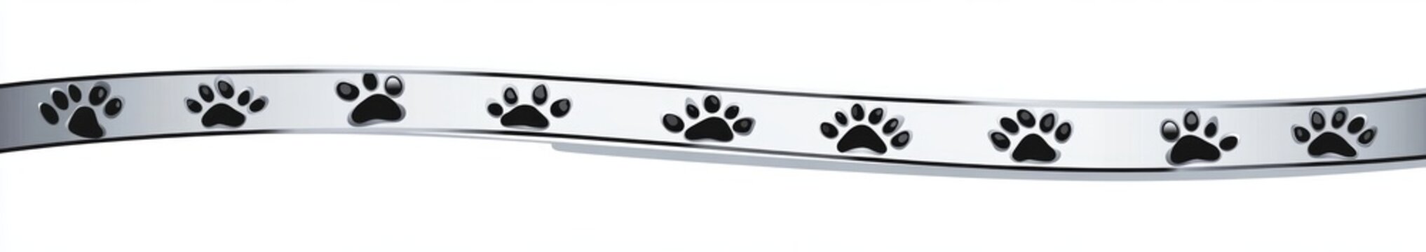 recommend clip art: Paw print cat, dog, puppy pet trace. Flat style - stock modern