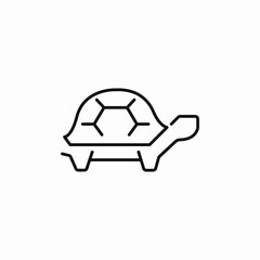 turtle slow icon sign vector