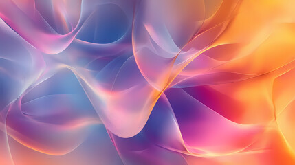 Obraz premium Ethereal render abstract futuristic background with geometric wonders and technological brilliance. Brilliance. Illustration