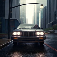 interior and exterior car images created with artificial intelligence