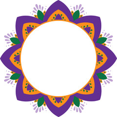 Diwali Decorative Frame