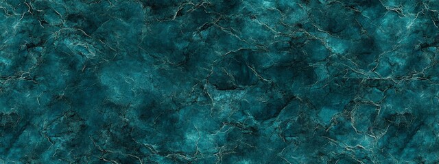 Obraz premium Teal Marble Texture: Abstract Background Image