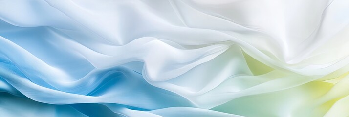Obraz premium Abstract Pastel Draped Silk Fabric Texture Background