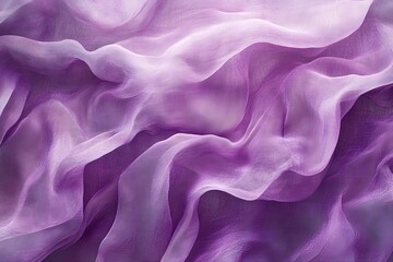 Obraz premium Abstract Draped Purple Silk Fabric Texture Background