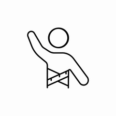 weight loss measure icon sign vector