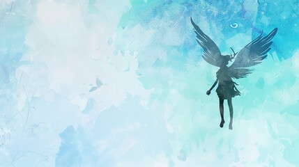 Obraz premium Transparent background fairy texture overlay fantas