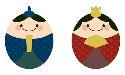 雛祭りの雛人形