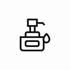 skin lotion icon sign vector