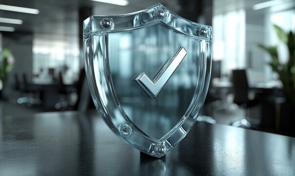 Safety Security Symbol Award Certificate Office