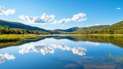 Fototapeta premium Lake reflection