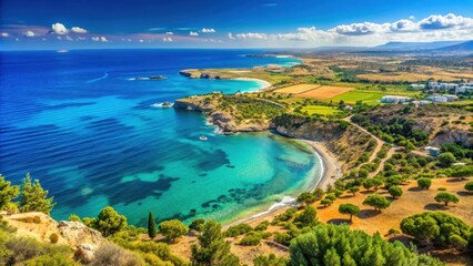 Diverse Landscapes of Cyprus Border, cypriot border landscape, divided cyprus, nicosia