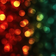 Obraz premium Colorful background with red, yellow and green circles