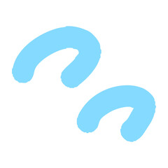 汗マークのイラスト