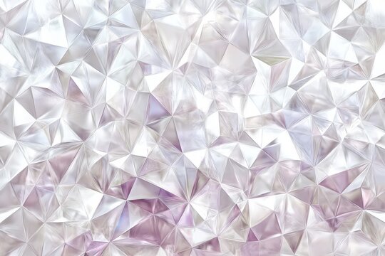 The Shimmering Depths of Crystallized Light Abstract Art