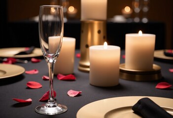 christmas table setting