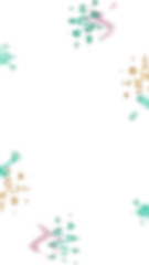 An abstract transparent psychedelic wavy vignette design element overlay.