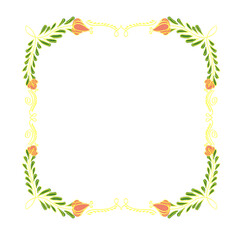 green laurel wreath