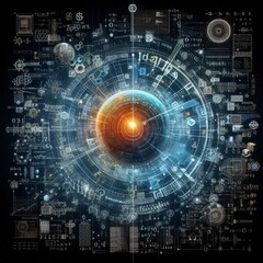 Cyber Security background