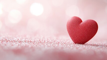 Celebrating love with heart symbol romantic setting digital art soft focus close-up valued emotions