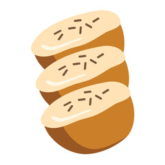 Pukis, Indonesia Traditional Cake illustration