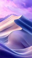 Obraz premium Gentle mocha dunes landscape serene nature scene artistic viewpoint tranquil environment