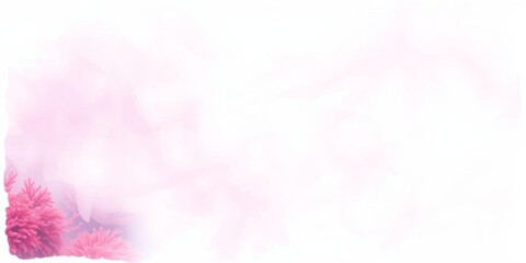 Soft watercolor frame with coral reef theme in purples and pinks, delicate brush strokes, ethereal underwater vibe, pink, underwater, ethereal