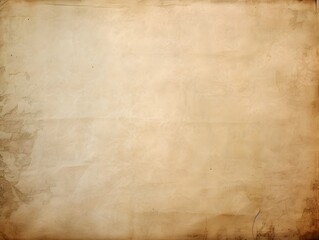 Aged Paper with Creases and Discoloration