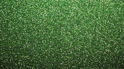 Fototapeta premium Sparkling Green Glitter Texture for Abstract Christmas Background
