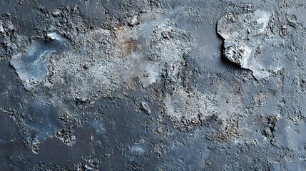 Blue Textured Concrete Surface with Rugged Details and Patterns