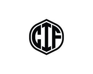 CIF logo design vector template. CIF
