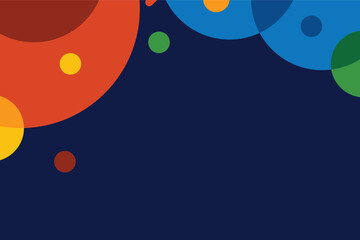 Colourful wavy abstract geometric background