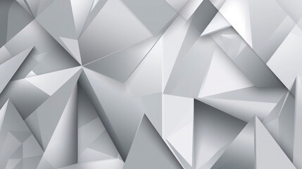 Abstract Geometric modern white and gray color . Modern and Creative Trend design in vector illustration