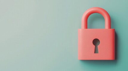 register account and security. Real-time security validation for account registration, holographic padlocks and secure feedback, 3D illustration