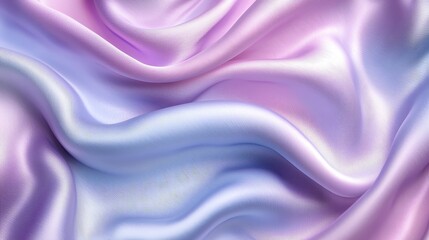 Obraz premium Luxurious, smooth silk with a soft pink and purple gradient. Soft texture and elegant flow.