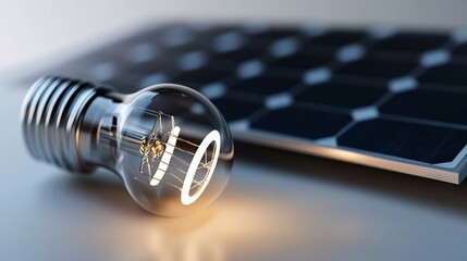 Illuminating the Future: Solar Energy and Lightbulb Synergy