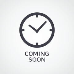 Coming soon with a clock