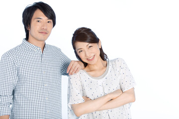 Obraz premium 笑顔のカップルのポートレート