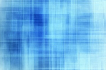 シンプルな青の正方形のグラデーションで組み合わせた抽象的な背景素材