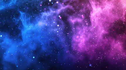 Obraz premium Colorful Smoke with Glittering Swirls and Magical Ink Texture