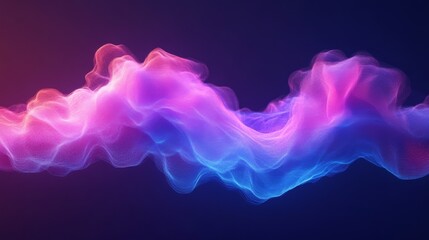 Abstract Digital Cloud Environments with Ambient Lighting