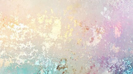 Obraz premium Abstract Pastel Holographic Texture with Soft Color Gradients