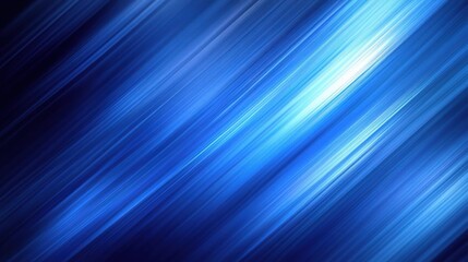 Abstract Blue Gradient Background with Blurred Lines and Light Effects