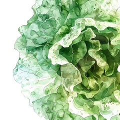 Obraz premium green leaves background