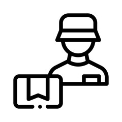 delivery line icon