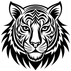 head of a tiger