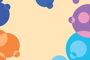 Colorful wavy abstract geometric background