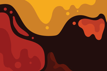 Colorful wavy abstract geometric background