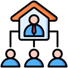 Organization Structure Icon