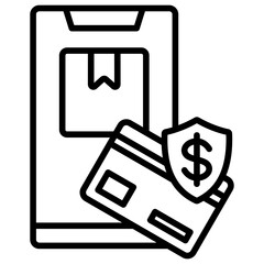 Obraz premium Payment Protection Icon